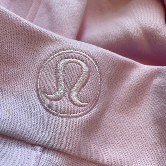 NWT Lululemon scuba oversized half zip hoodie meadowsweet pink M/L new (read) - Picture 12 of 12
